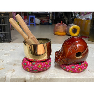 Bộ Chuông Mõ Tụng Kinh Đồng Xịn Các Cỡ