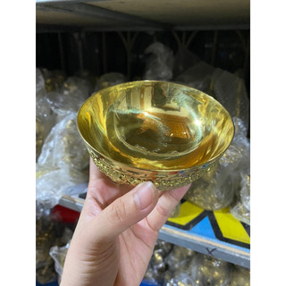 Bộ bát đũa thờ bằng đồng chạm rồng bát thờ cúng