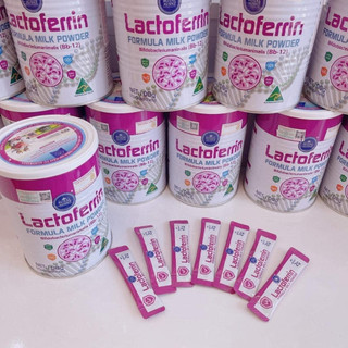 Sữa Hoàng Gia Úc Lactoferrin Formula Hồng tăng cường miễn dịch (Hộp 50 gói)