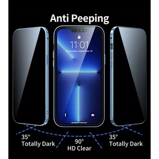Kính cường lực Kingkong Baiko tím và Baiko chống nhìn trộm miếng dán màn hình iphone XS Max 11promax 12 promax 13 promax