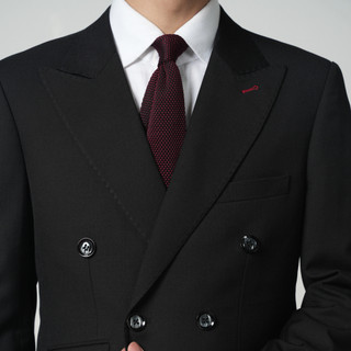 Blazer đen 2 hàng khuy Addikt Double Breasted - Áo khoác Blazer ve nhọn, cúc 6x2 peak lapels classic vibe