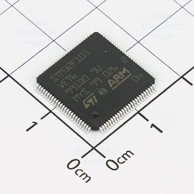 STM32F103VET6, 32-Bit ARM Cortex M3 Microcontroller, 72MHz, 512KB FLASH ...