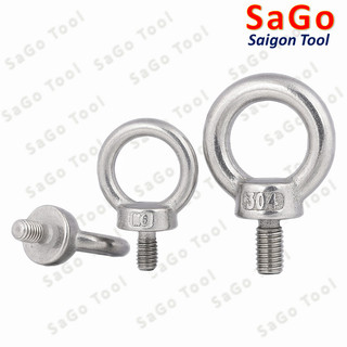 Bulong móc cẩu, bulong tai cẩu, bulong mắt INOX 304 size M3 M4 M5 M6 M8 ...