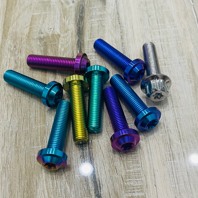 ỐC TITAN GR5 10li40 DÙ TO DÀY GẮN TREO BÔ YAMAHA , TREO PHUỘC CÁC XE ...