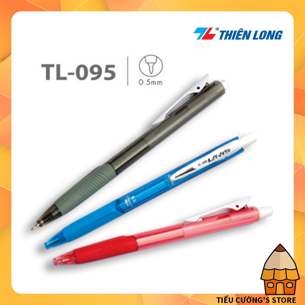 ️ Bút Bi Thiên Long TL-095 màu xanh - đỏ - đen bán chạy trong giới học ...