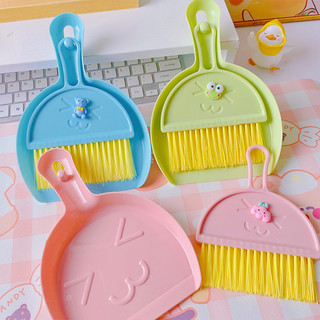 MEOWU Bộ Chổi Và Đồ Hốt Rác Mini Để Bàn Hình Hoạt Hình Dễ Thương