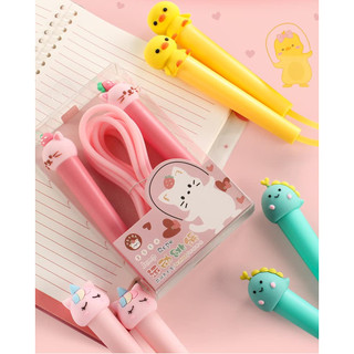 MEOWU Dây nhảy có thể điều chỉnh thiết kế hình hoạt hình dễ thương tiện dụng