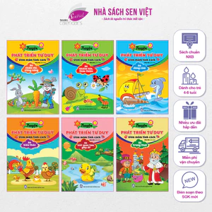 Combo sách truyện đọc phát triển tư duy, ươm mầm tính cách, truyện cổ tích mô phỏng bằng hình ảnh (6 Cuốn) - SV