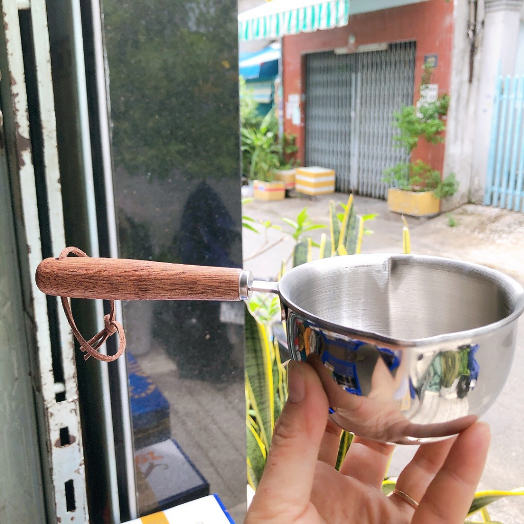 Quánh - nồi inox 304 cao câp - quánh có miệng nhỏ tiện lợi