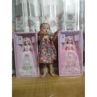 Búp bê cô dâu công chúa có khớp cao 60 cm cao cấp cho bé gái