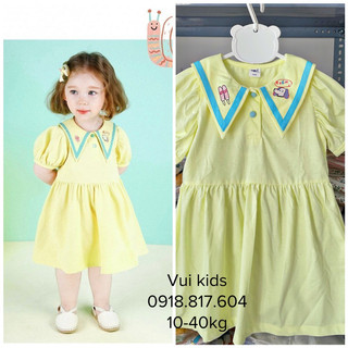 Đầm Váy bé gái xuất Hàn chất 100% cotton 4C Molli Melli