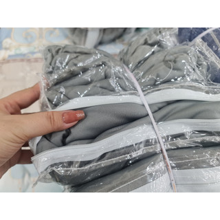 ♨️RẺ ĐẸP♨️ Áo Bọc Nệm Thun Hàn Quốc Có Khóa Kéo Bọc Nệm Thẳng, Topper, Ga Bọc Nệm 2 Mặt Có Khóa Kéo