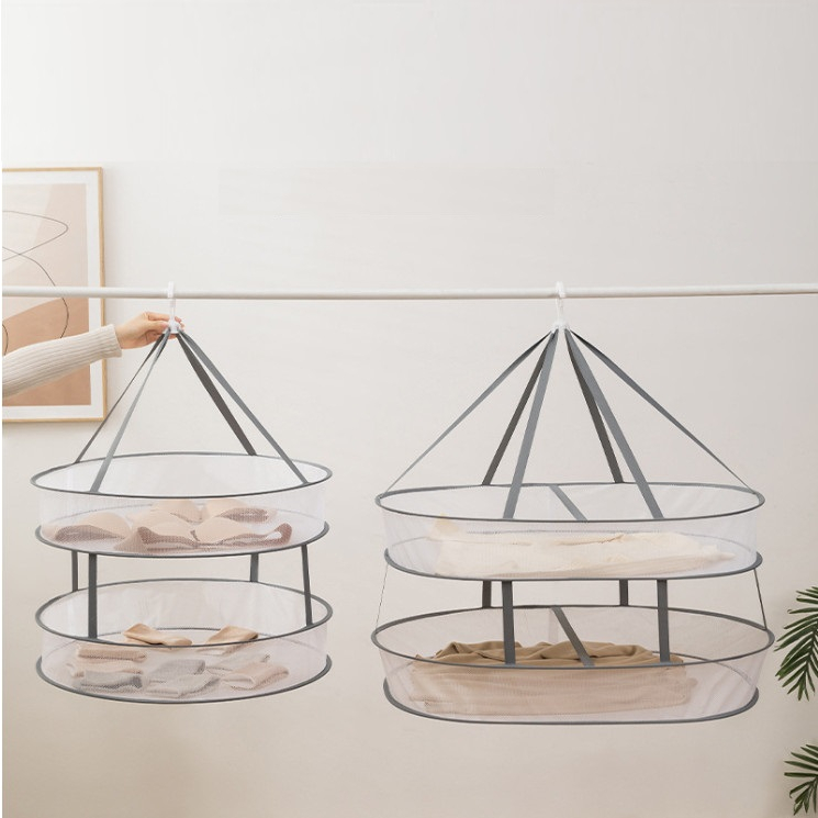 Giỏ phơi quần áo, đồ lót, đồ chơi cho bé,... tiện lợi có thể gấp gọn