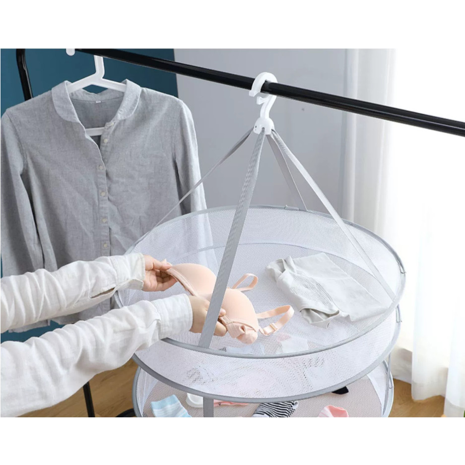 Giỏ phơi quần áo, đồ lót, đồ chơi cho bé,... tiện lợi có thể gấp gọn
