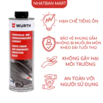 Bán sỉ Sơn phủ gầm Wurh chống rỉ gầm xe ô tô, chống ồn công nghệ Đức chai xịt 1000ml Nhật Bản Mart — ảnh 2