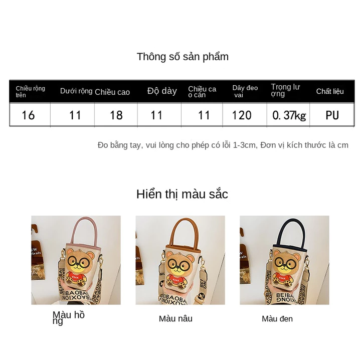 Women's Cute Bucket Bag – 2