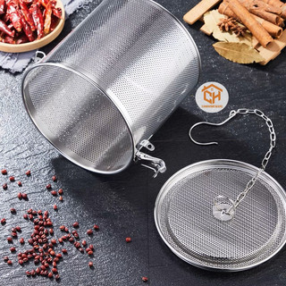 Quả Lọc Inox Dùng Nấu Phở, Lọc Trà Thảo Mộc, Canh – Dụng Cụ Nhà Bếp Tiện Lợi – Cam Homeware