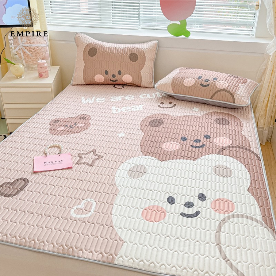 Bộ ga gối chiếu điều hòa set 3 món chất vải cotton mát lạnh EMPIRE cao cấp - EMPIRE | Bedding & Decor