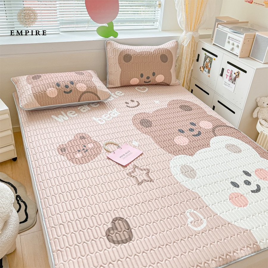 Bộ ga gối chiếu điều hòa set 3 món chất vải cotton mát lạnh EMPIRE cao cấp - EMPIRE | Bedding & Decor