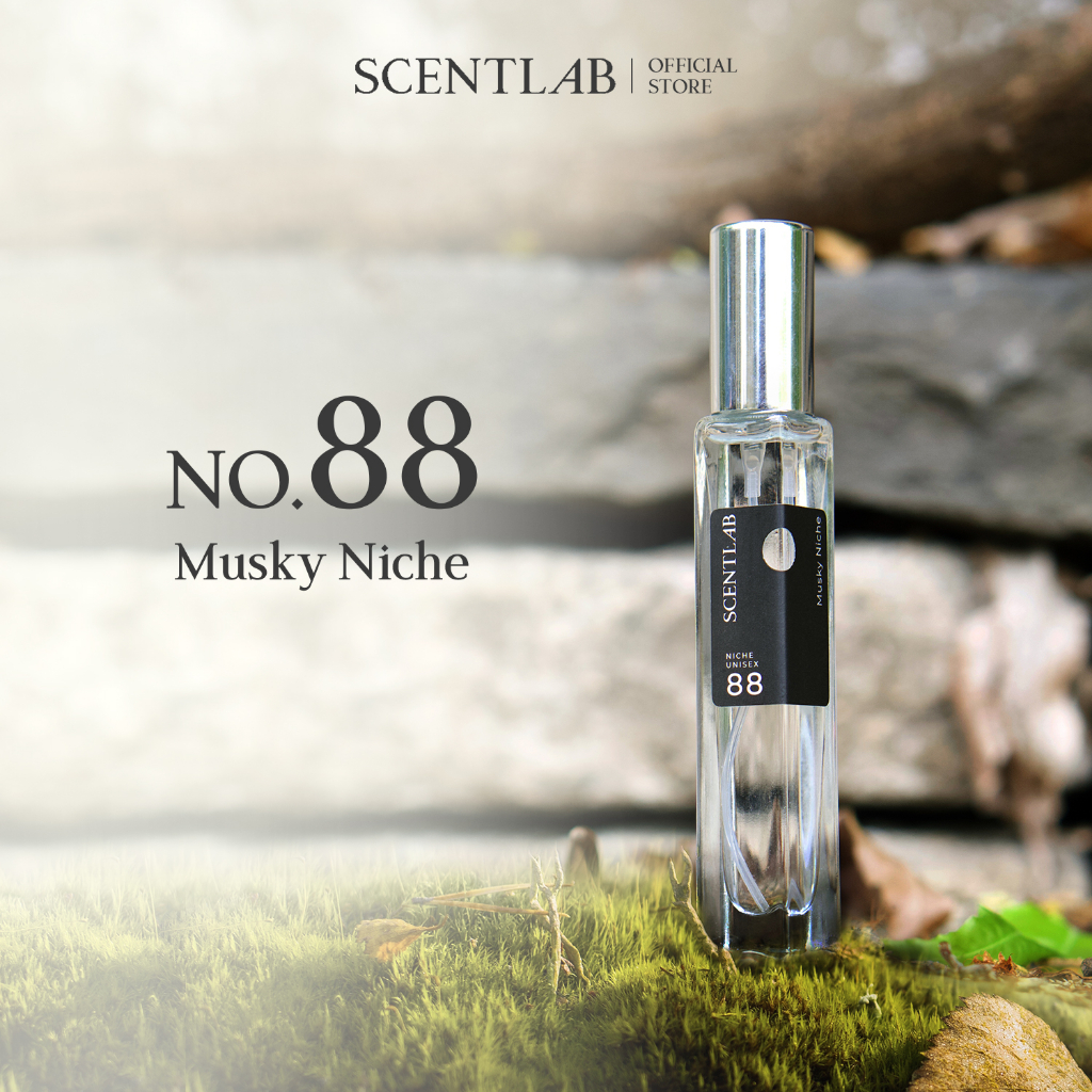 Ảnh Nước hoa unisex SCENTLAB No.88 hương cỏ xanh Noble Musky Niche tinh dầu thơm lâu thanh lịch, tươi mát mini 10ml 2