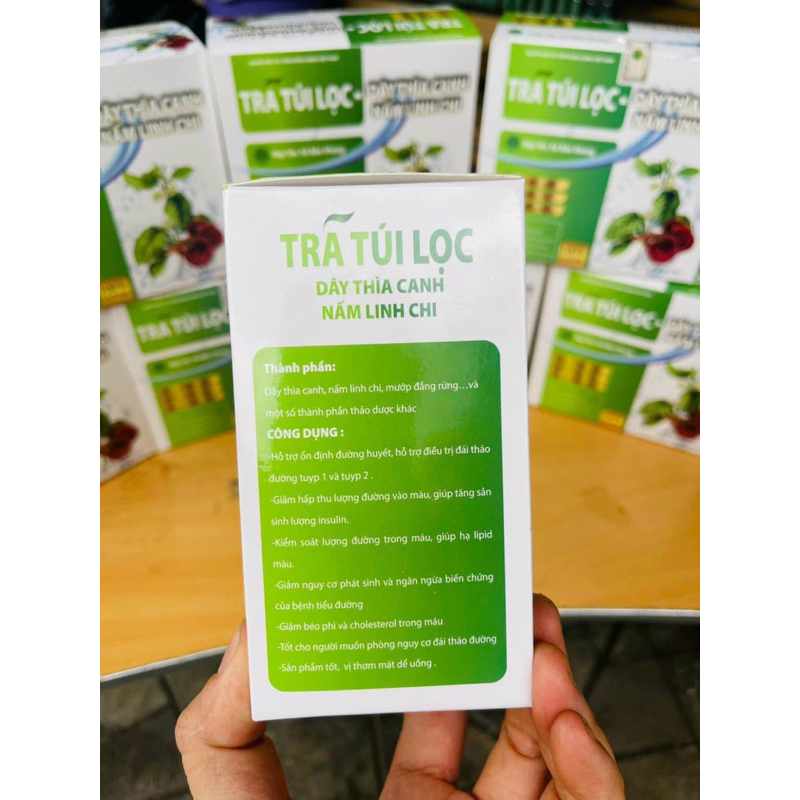 Trà xạ đen – La hán -Hỗ trợ  thanh nhiệt cơ thể, nóng trong người, mát gan, giải độc , (50 túi lọc, gói 250g)