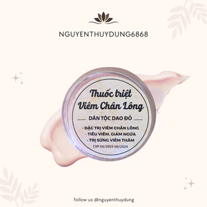 Giảm viêm chân lông, tiêu viêm, giảm ngứa, sừng viêm thâm phân phôi độc quyền NguyenThuyDung6868