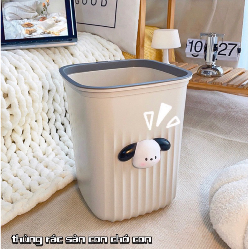 Thùng Rác Sọt Đựng Rác Đa Năng Nhựa Hình Chú Chó Con Cute | Shopee Việt Nam