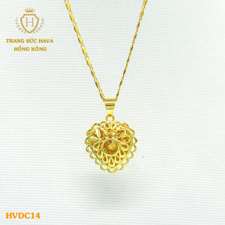 [SIÊU XẢ KHO] Dây Chuyền Nữ, Vòng Cổ Nữ Titan Xi Mạ Vàng Cao Cấp - Trang Sức Hava Hong Kong