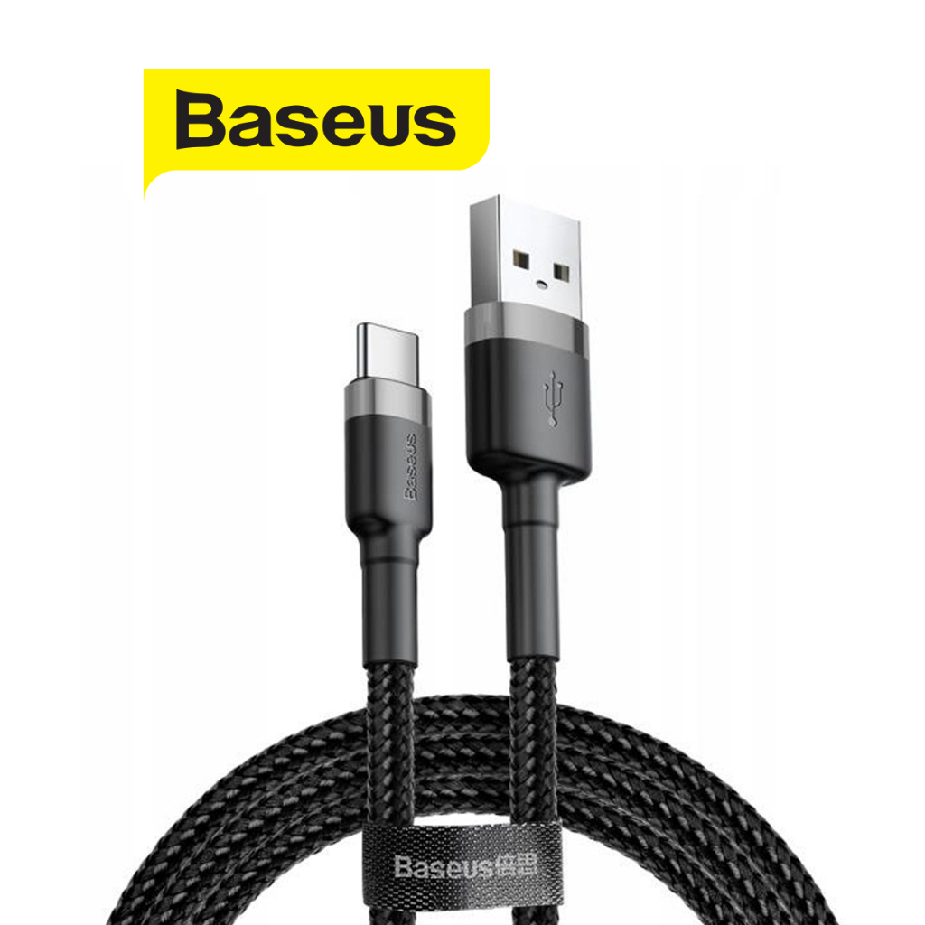 Ảnh Cáp sạc Baseus Cafule USB to TypeC hỗ trợ truyền dữ liệu cho Android/15/15 ProMax/15 Pro/16pro/16promax (0.5m/1m/2m/3m) 4
