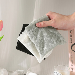 Quần lót nữ ren cao cấp siêu kháng khuẩn họa tiết hoa nhí gợi cảm huyền bí quyến rũ DEVARI L2018