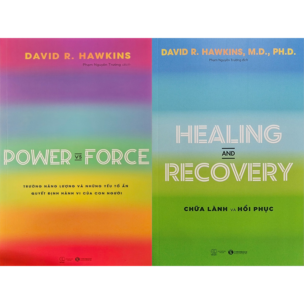 Sách - Combo 2 Cuốn: Power vs Force + Healing and Recovery Chữa lành và ...