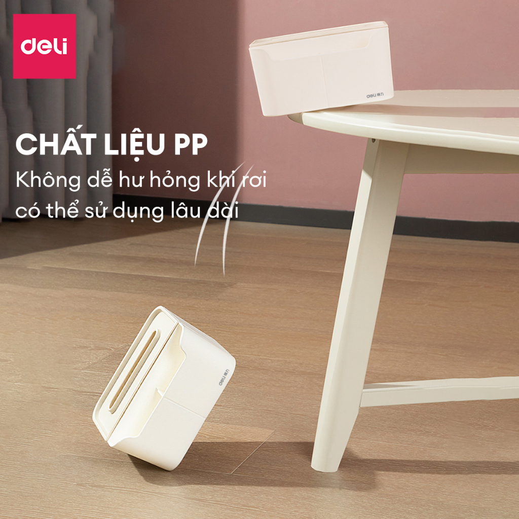 Hộp đựng giấy ăn để bàn nhiều ngăn tiện lợi đa năng hộp đựng khăn giấy bằng nhựa PP cao cấp