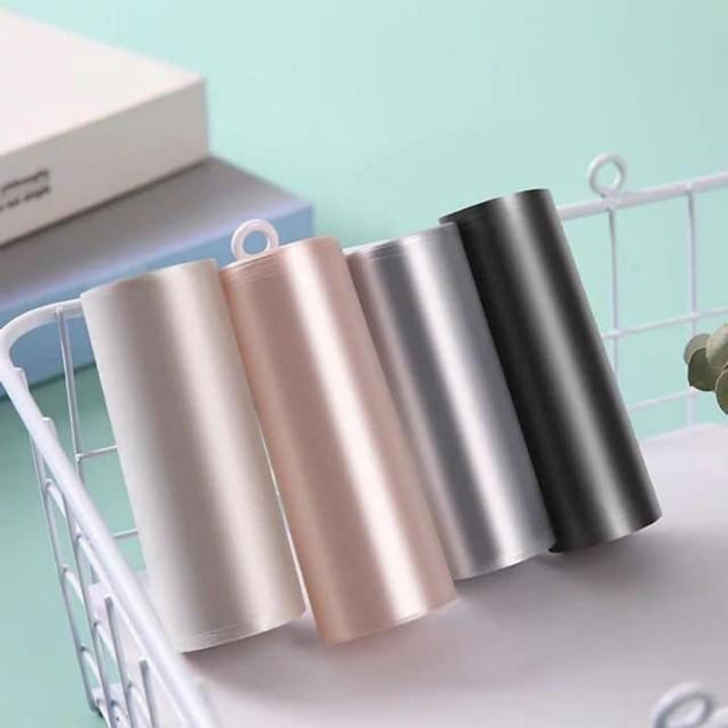 #Combo 5 Cuộn Túi Đựng Rác Nilon Công Nghệ Nhật Bản 100 Túi, Size (45x50) cm Bao Đựng Rác Sinh học Tự Phân Hủy Môi T