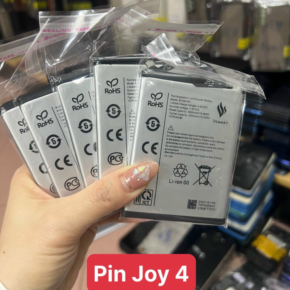 Pin Vsmart JOY 4 / BVSM-441 zin new 100% dung lượng 5000mAh | Shopee ...