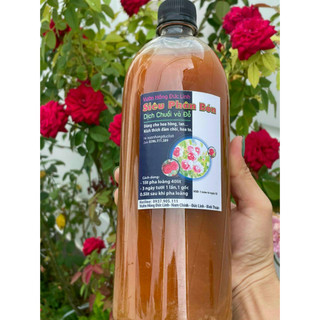 DỊCH CHUỐI ĐẬM ĐẶC - PHÂN BÓN HOA HỒNG - VƯỜN HỒNG ĐỨC LINH