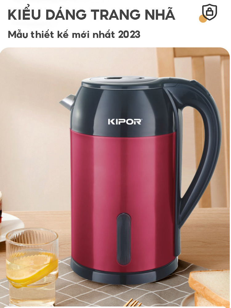 Ảnh Ấm siêu tốc KIPOR KP-A266 dung tích 3.2L 4