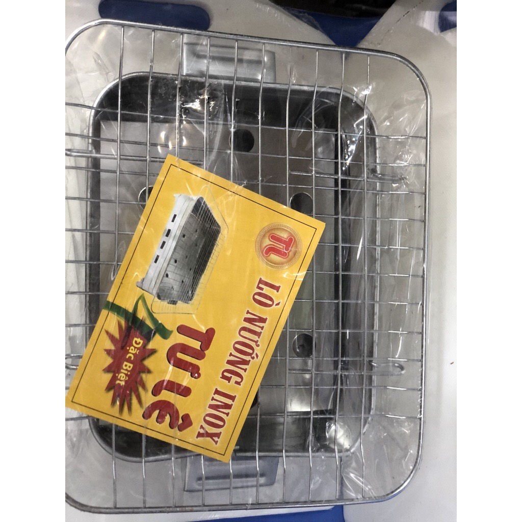 Lò Nướng Than kèm vỉ nướng  Inox Loại Lớn ,Loại nhỏ - lò bếp nướng