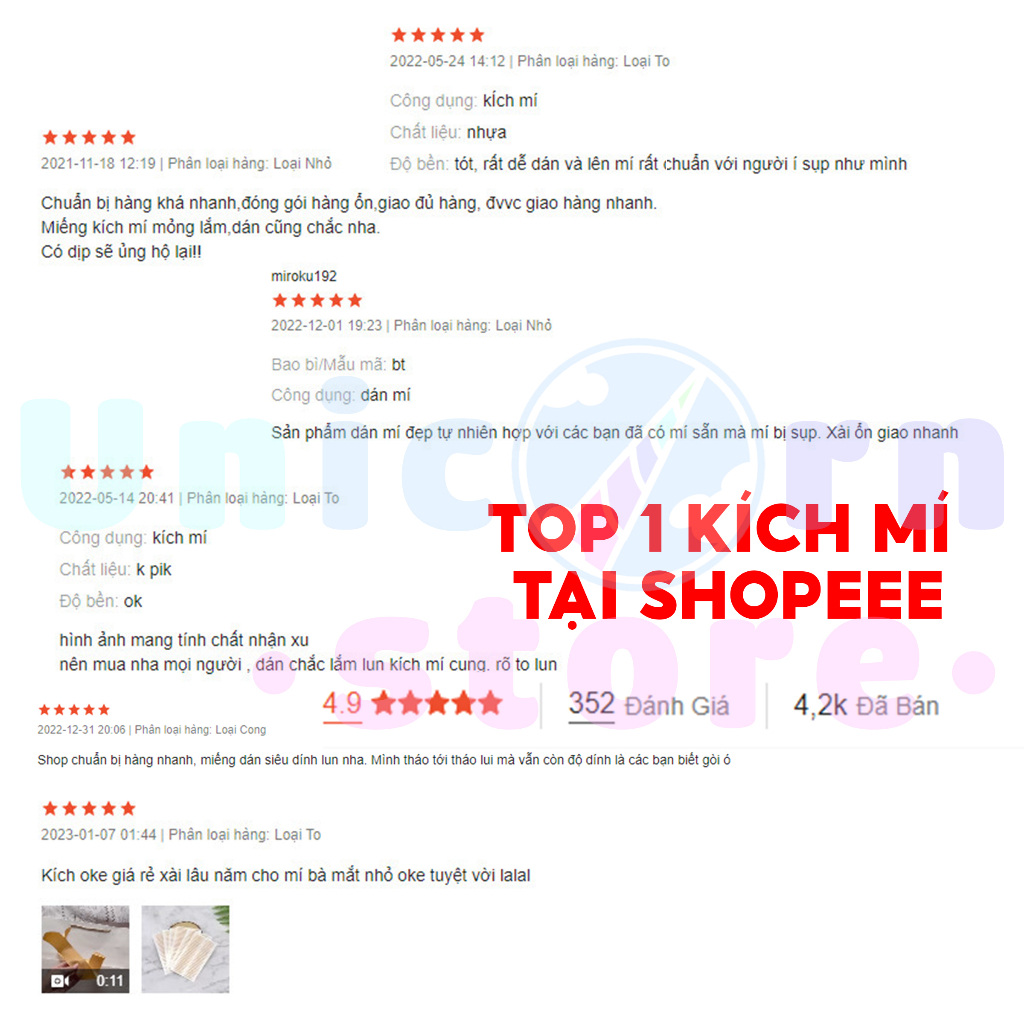 Combo 10 Miếng Dán Kích Mí Vô Hình Dạng Lưới Theo Tờ ( 48 miếng ) Tặng Kèm Cây Kích Mí
