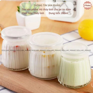 Hũ thủy tinh cho bé ăn dặm - hũ đựng hạt 100ml