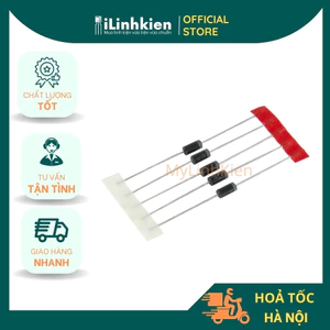 FR207 Diode xung 2A 1000V DIP đóng dây chất lượng cao túi 50 con