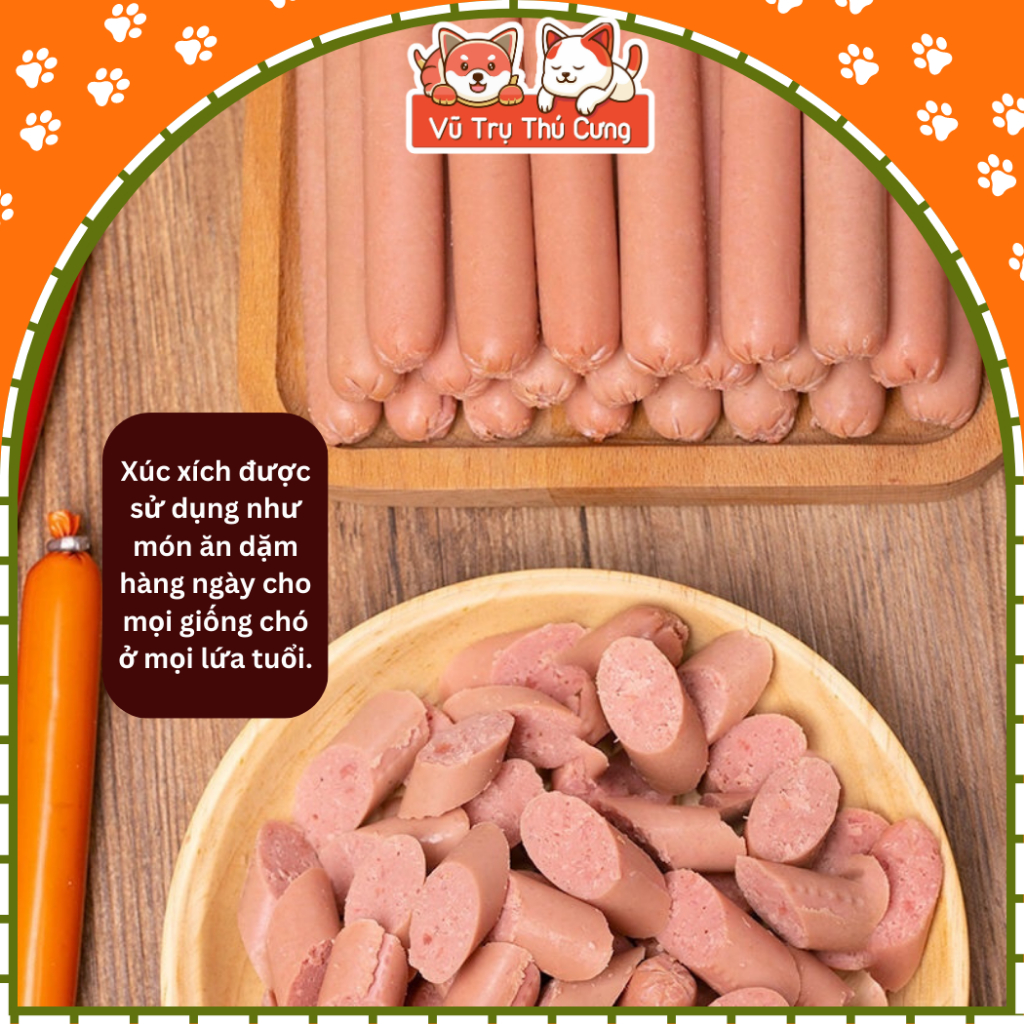 Xúc Xích Cho Chó Mèo Taotaopet / Yummy (Bịch 20 Cây)
