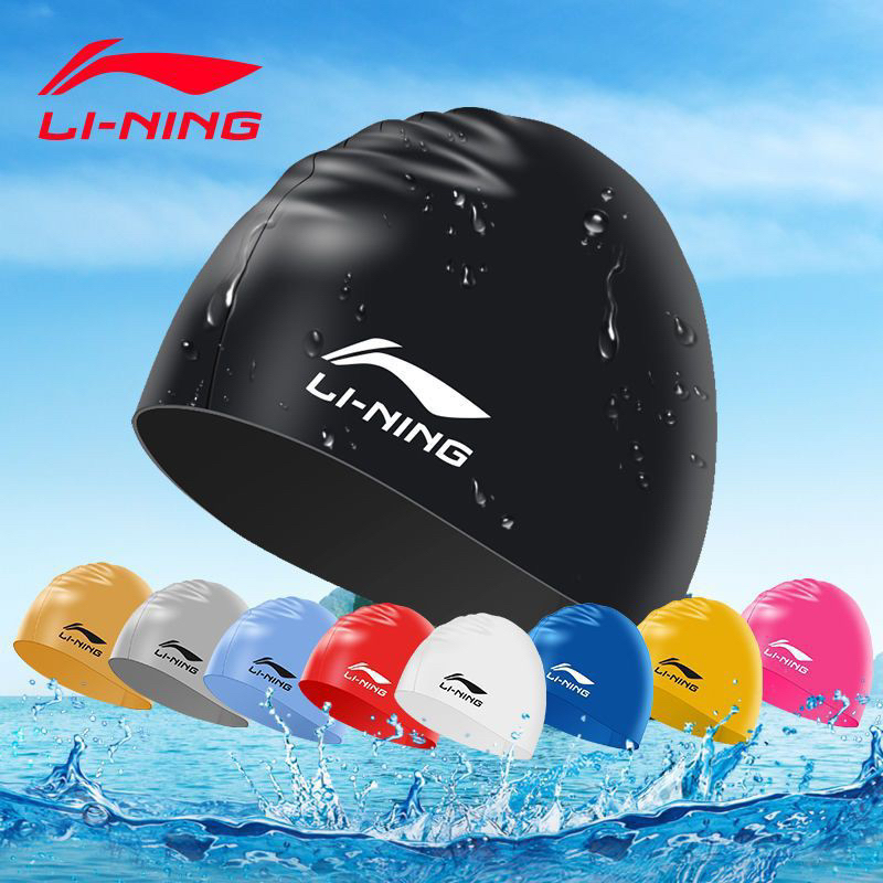Mũ bơi Lining Silicon chống nước