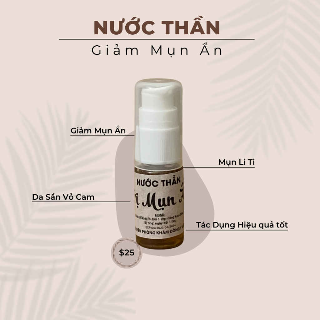 Nước thần giảm mụn ẩn, mụn li ti, da sần vỏ cam phân phôi độc quyền nguyenthuydung6868
