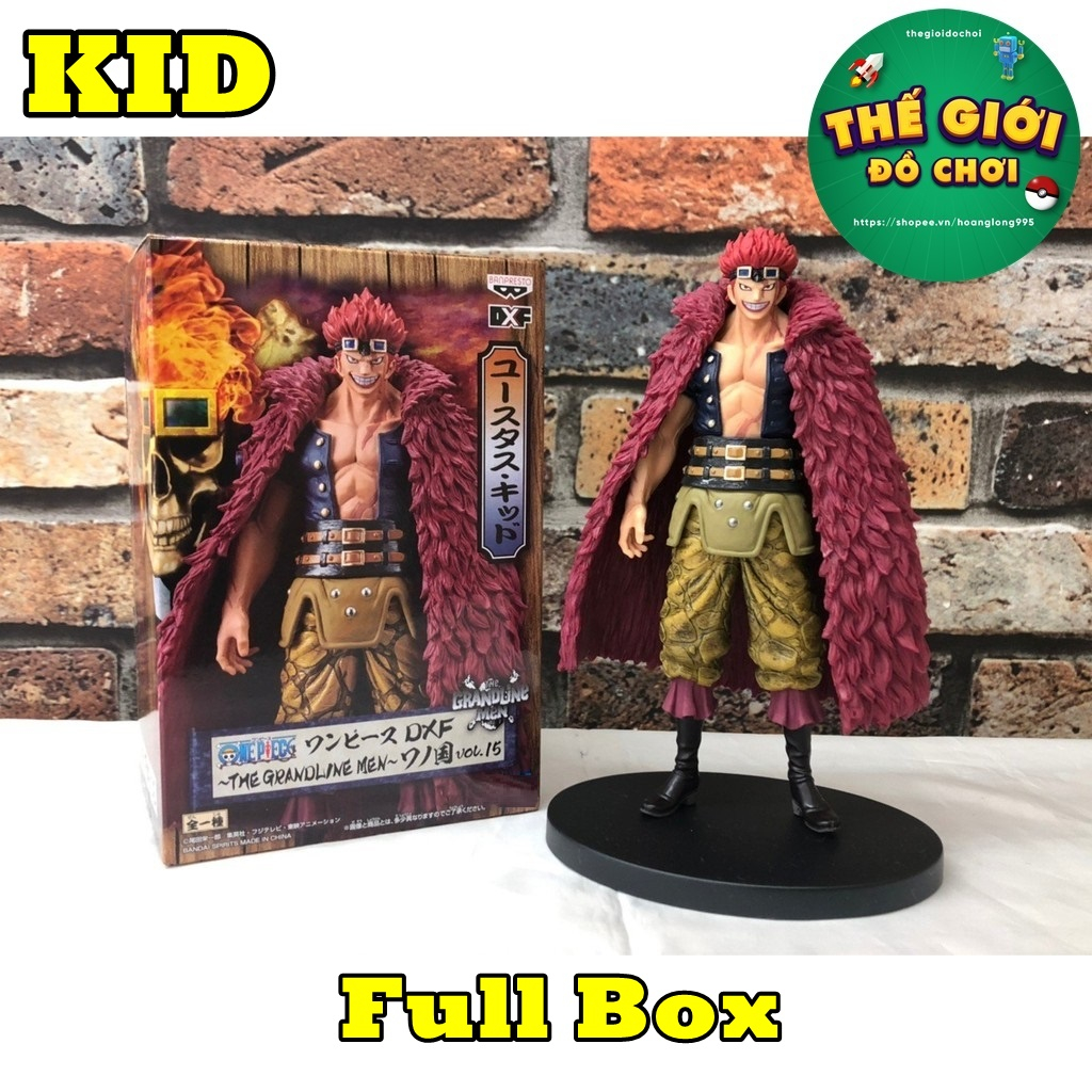 (Full Box) Mô Hình Eustass Kid cao 17cm, nhân vật trong One Piece