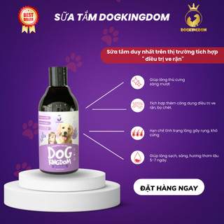 Sữa Tắm Giảm Rụng Lông DogKingdom