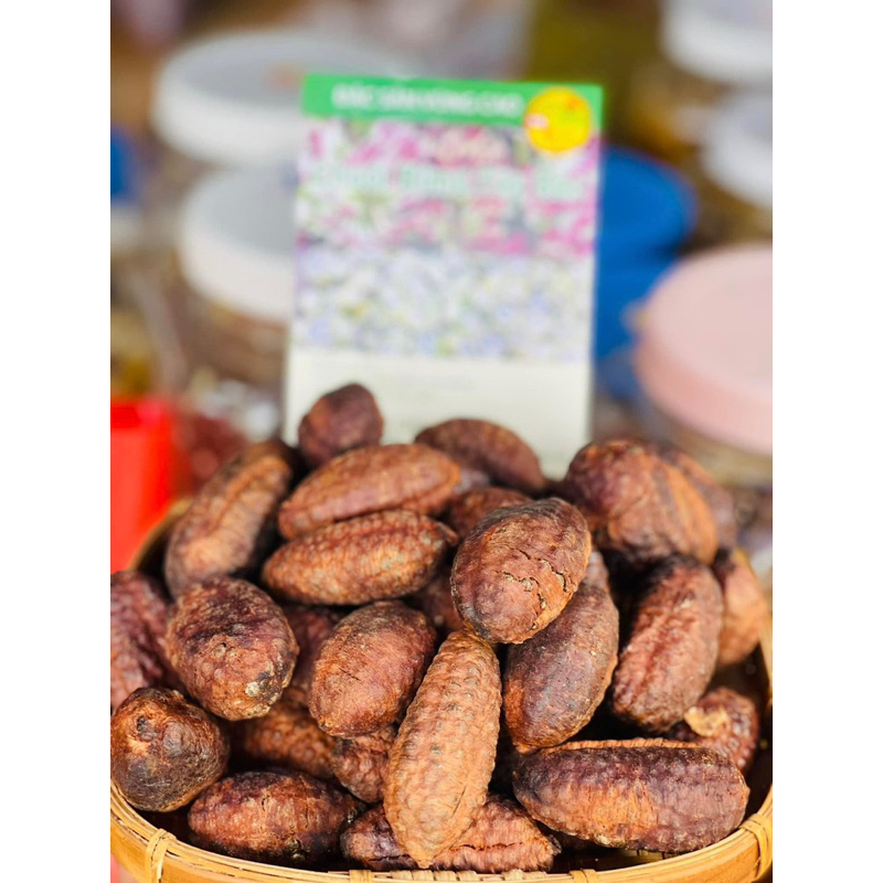 Chuối hột rừng sấy khô ngâm rượu, quả tròn đẹp (khô, sạch, thơm) [1kg]. Đồ ngâm rượu chuối hạt rừng, đặc sản Tây Bắc