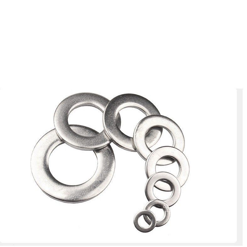 [INOX304]50 cái M2-M24 long đen phẳng,vòng đệm phẳng inox304 M2-M24