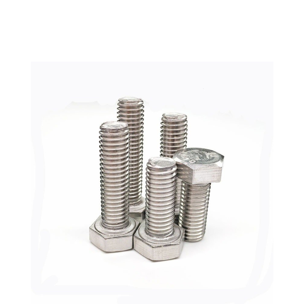 (INOX304) 20 cái M4-M8 Bulong lục giác ngoài inox 304 M4-M8