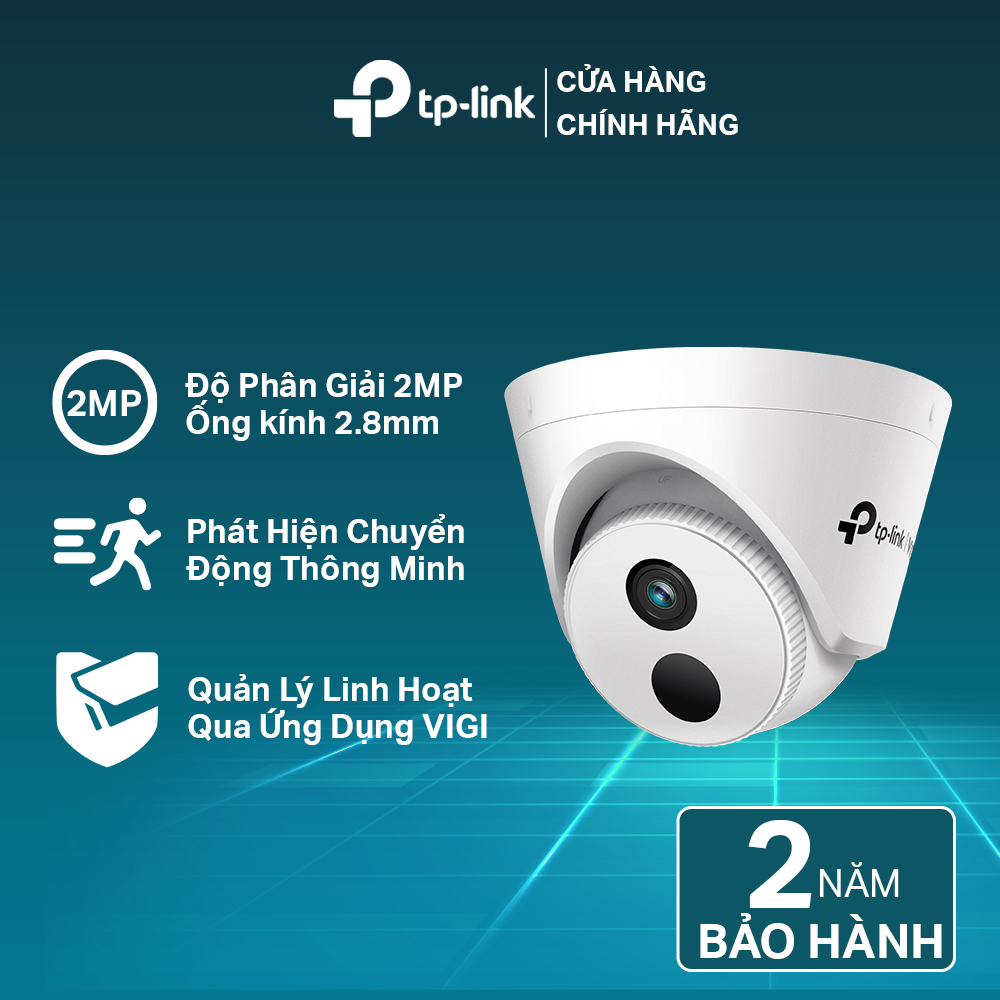 Camera IP TP-Link CCTV VIGI C420I 2MP Hỗ Trợ Hồng Ngoại, Phát Hiện Thông Minh