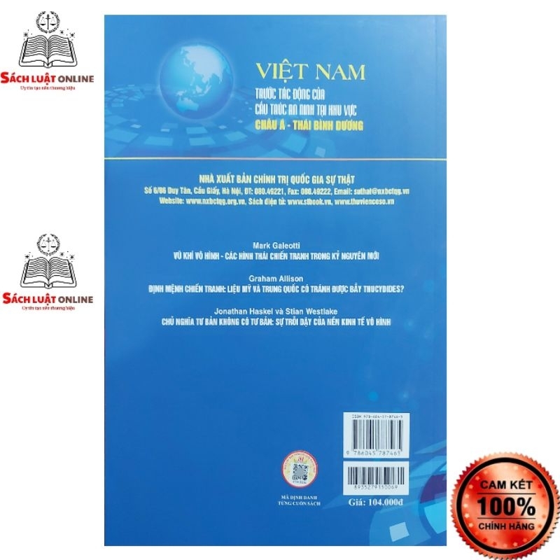 Sách - Việt Nam trước tác động của cấu trúc an ninh tại khu vực Châu Á - Thái Bình Dương